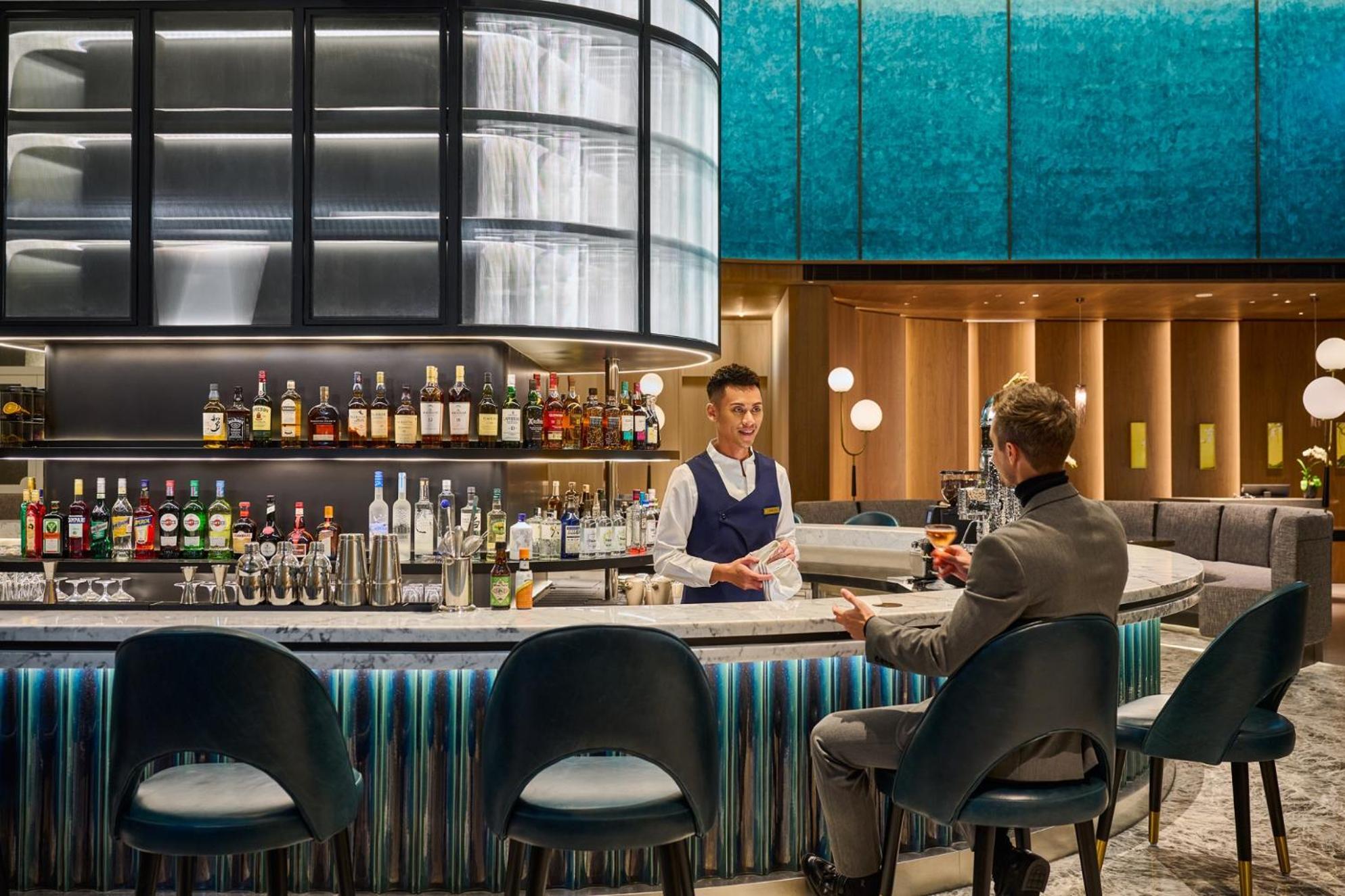 Intercontinental Kaohsiung By Ihg Ξενοδοχείο Εξωτερικό φωτογραφία The bar at the new lounge